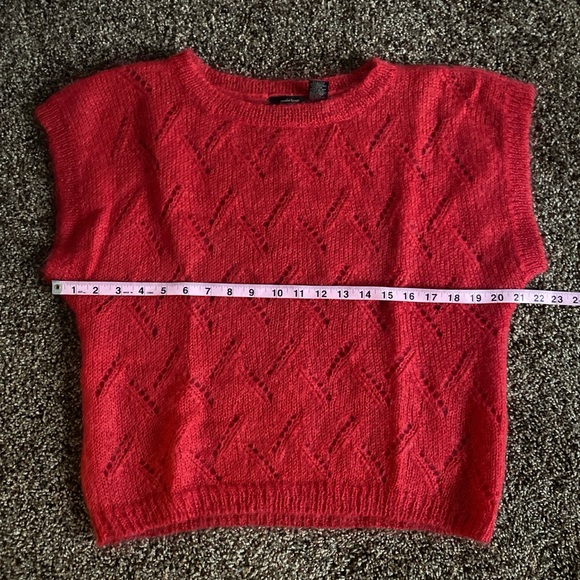 Jeanne Pierre Mohair Sweater Vest - Picture 2 of 5